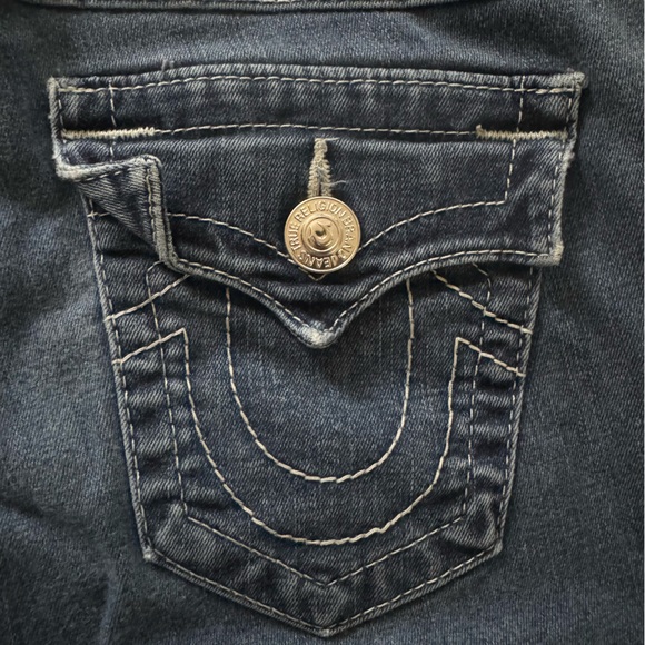 True Religion Blue Boot Cut Jeans - Picture 4 of 6